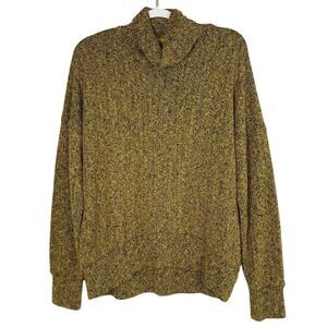 Topshop Mustard Yellow Turtleneck Sweater